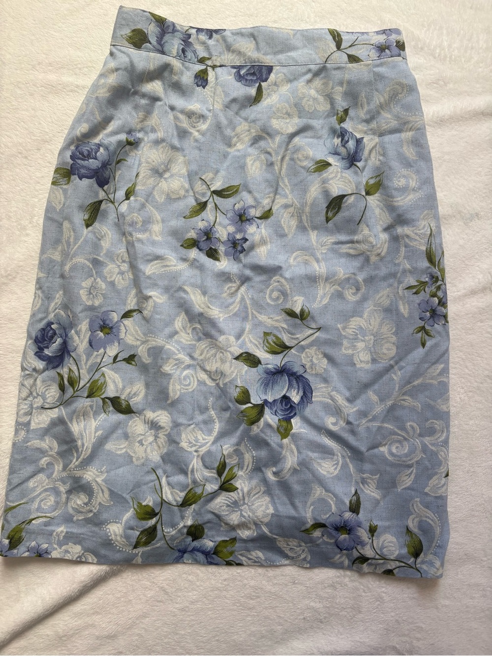 Vintage Braemar Jeremy Scott flowered skirt NWT